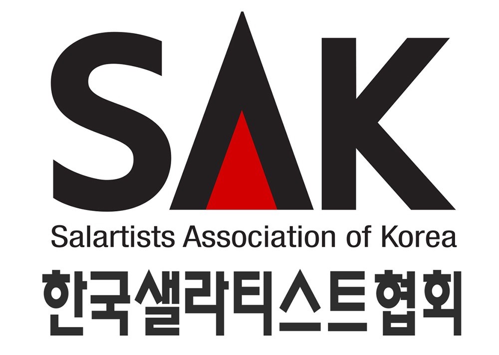 2011년 협회 로고 — 검정 SAK 활자와 붉은 삼각형